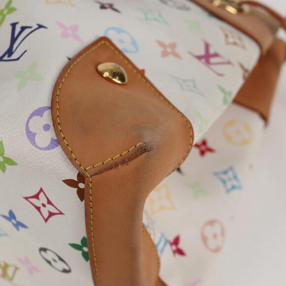 LOUIS VUITTON Monogram Multicolor Ursula Tote Bag White M40123 - Picture 16 of 16